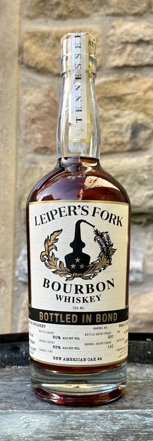 Leiper's Fork Bourbon Bottled in Bond The Wee Dram