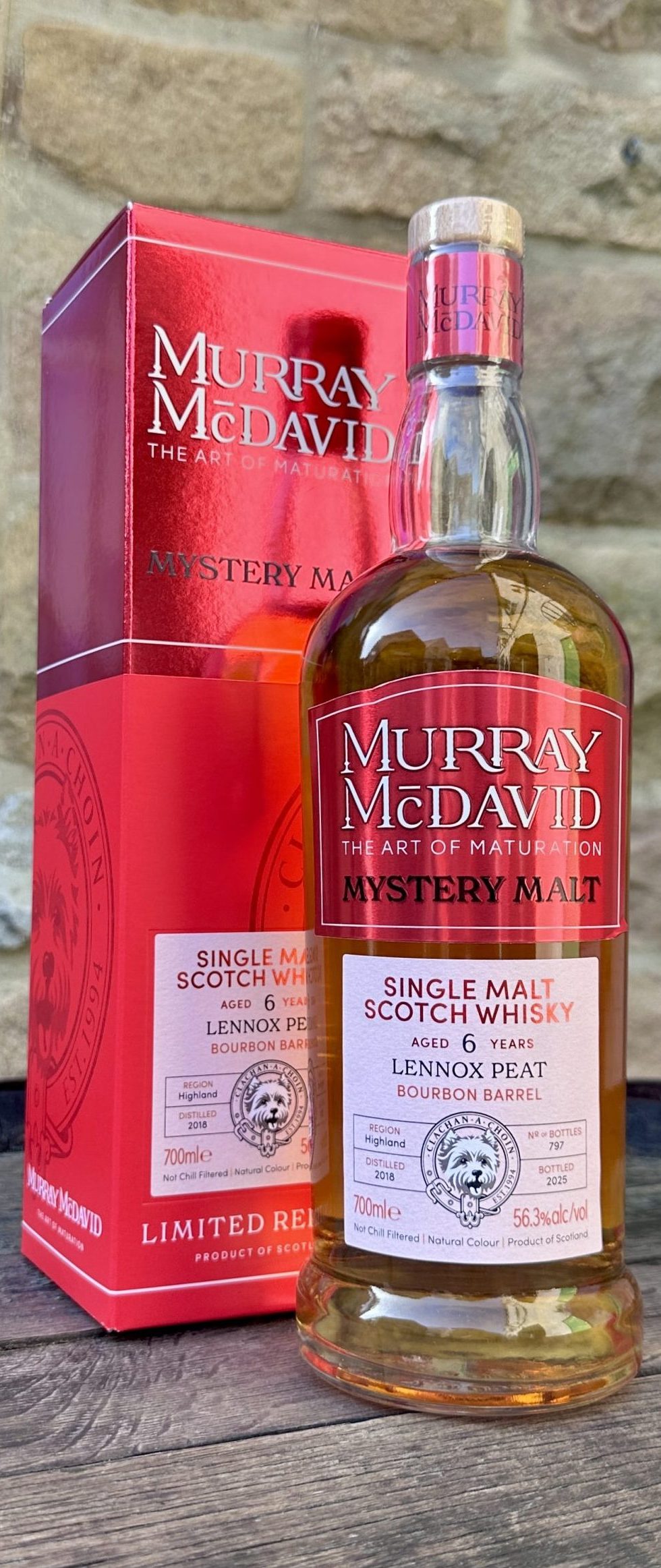 Lennox Peat 2018 - Murray McDavid Mystery Malt Single Malt Scotch
