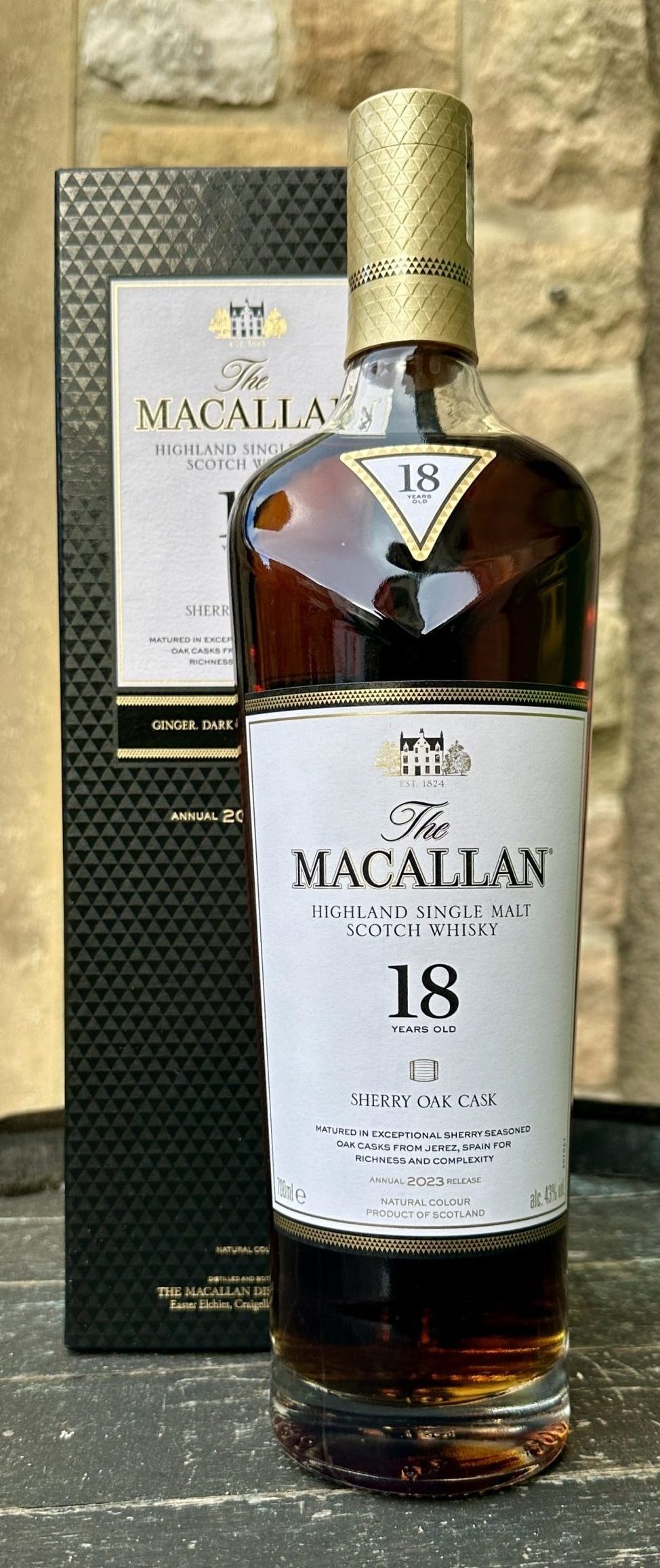 The Macallan 18 Years Old - Sherry Oak (2023 Release) | The Wee Dram