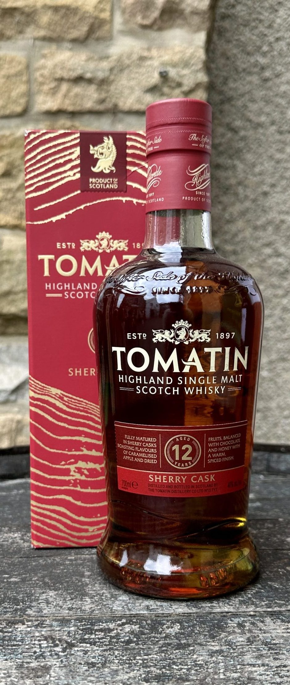 Tomatin 12 Years Old - Sherry Cask Single Malt Scotch Whisky | The
