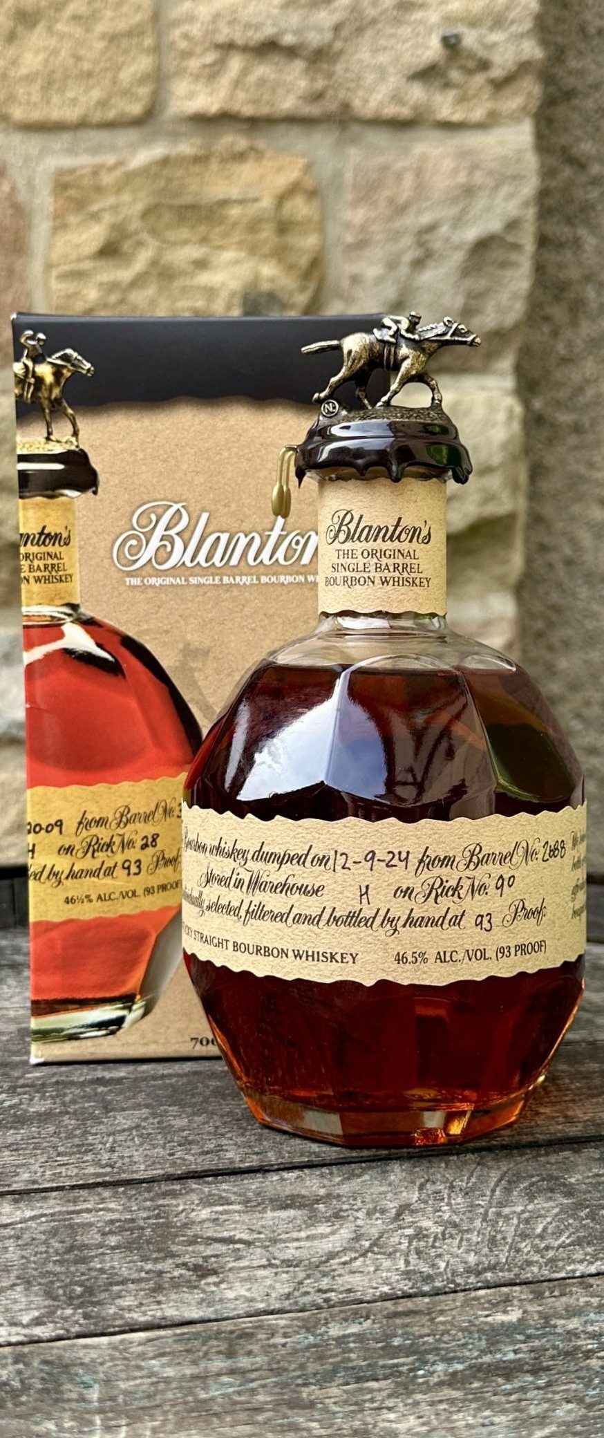 Blanton's The Original Single Barrel Bourbon Whiskey 70cl | The
